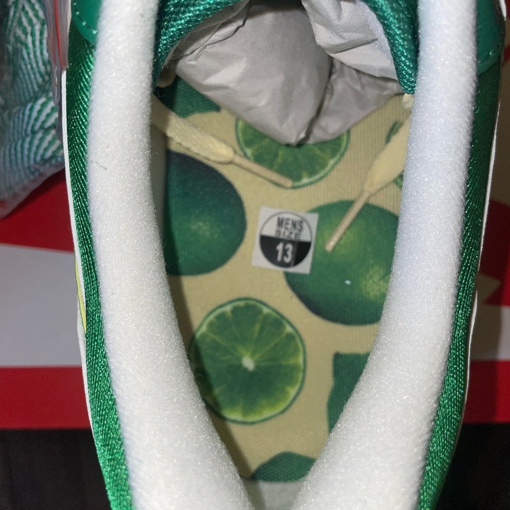 Nike Air Max 1 PRM Green and White Sneakers men’s size 13 - Picture 3 of 7